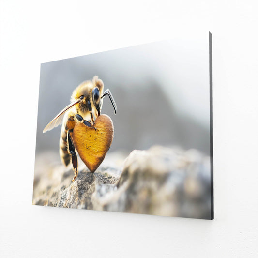 Bee With Heart Art