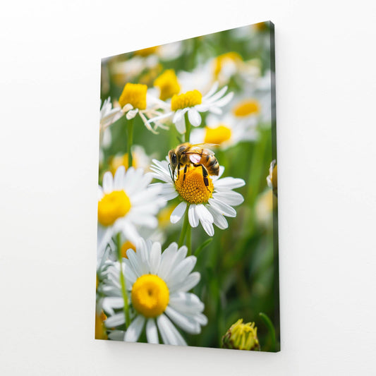 Bees And Flowers Art