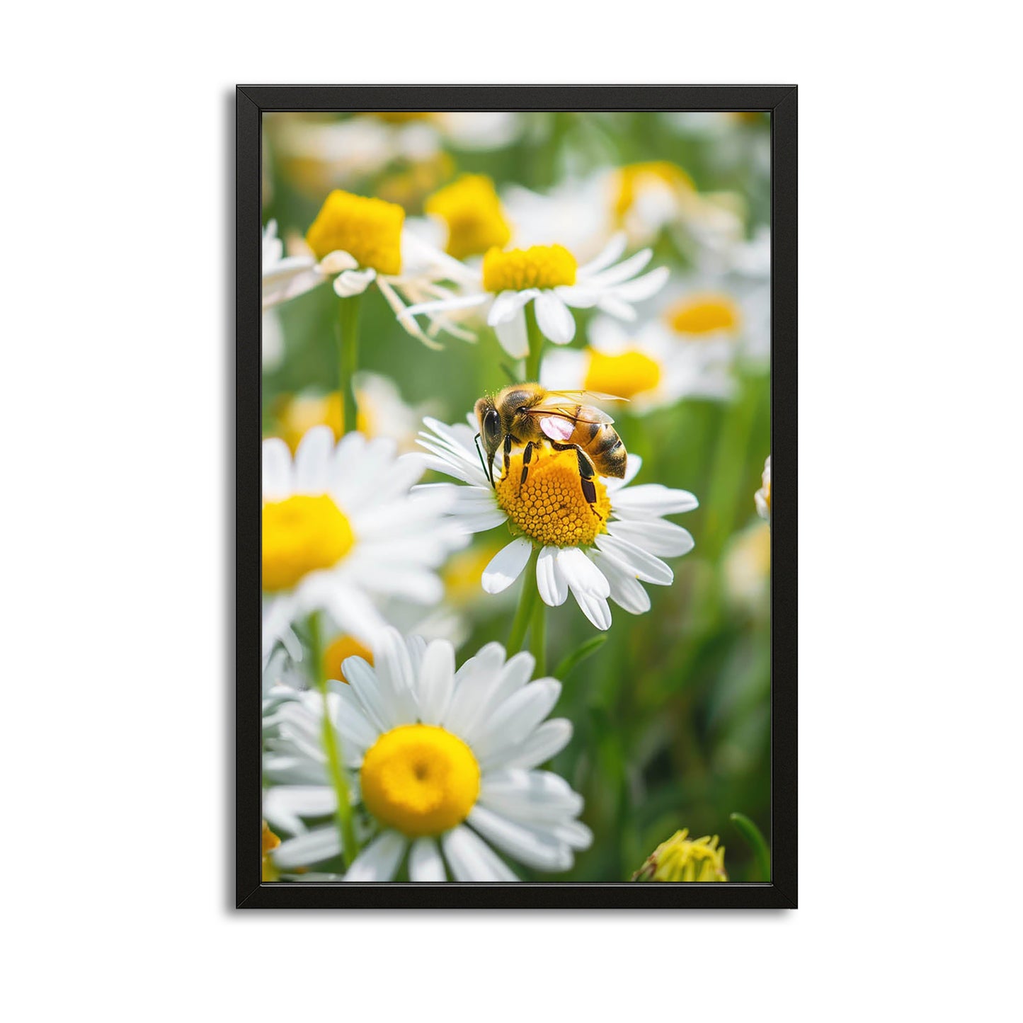 Bees And Flowers Art