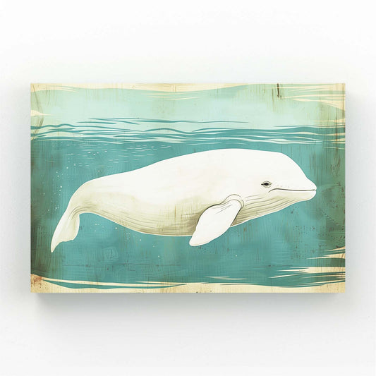 Beluga Whale Art