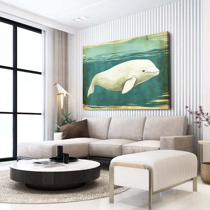Beluga Whale Art