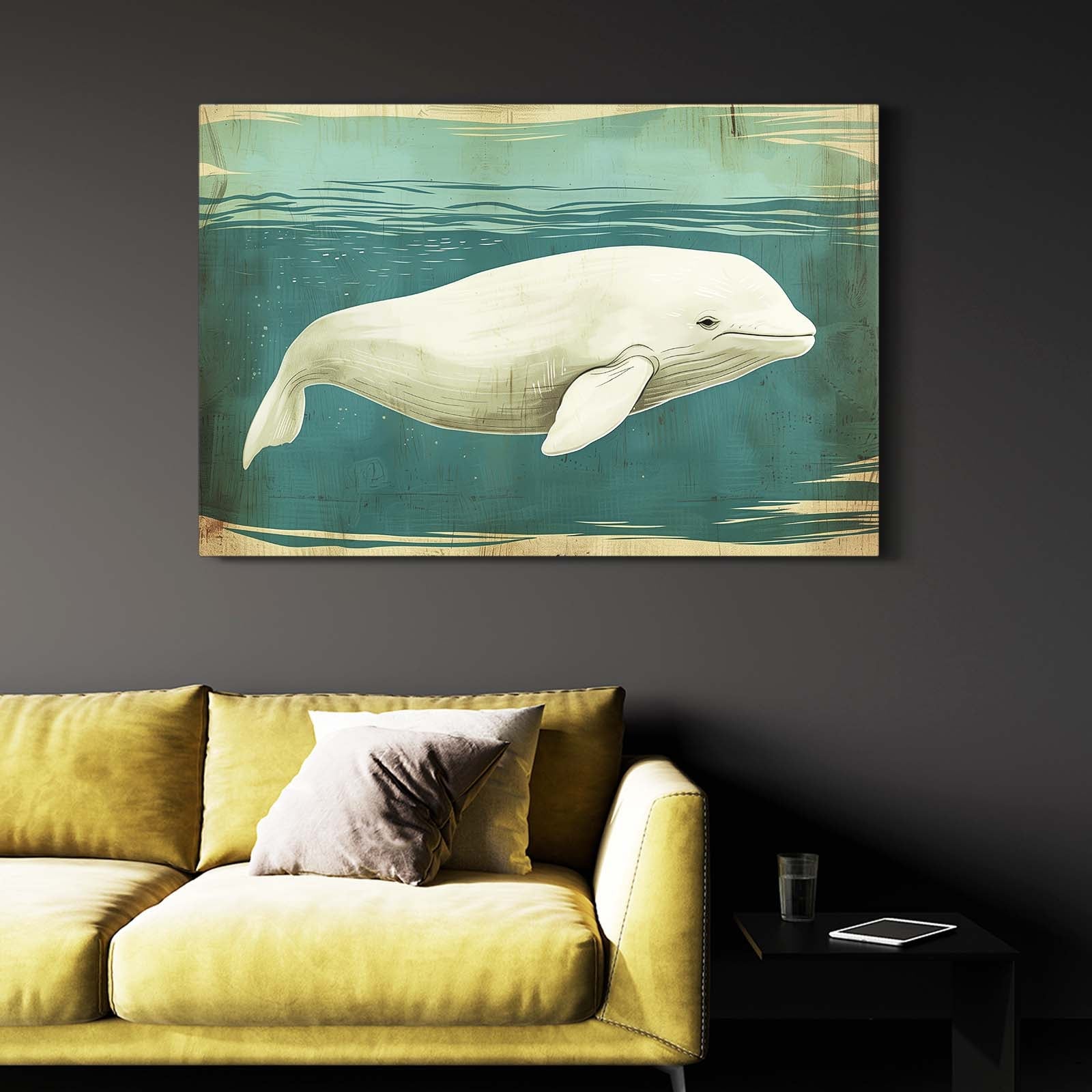 Beluga Whale Art