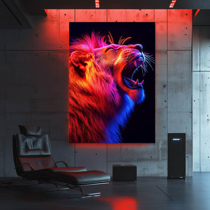 Big Lion Canvas