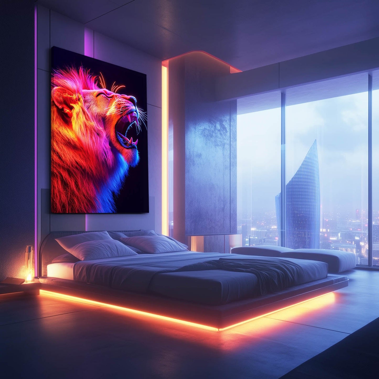 Big Lion Canvas