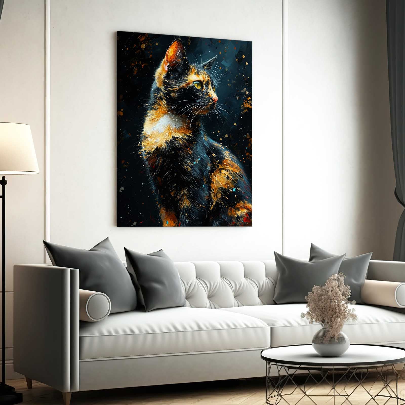 Calico Cat Wall Art