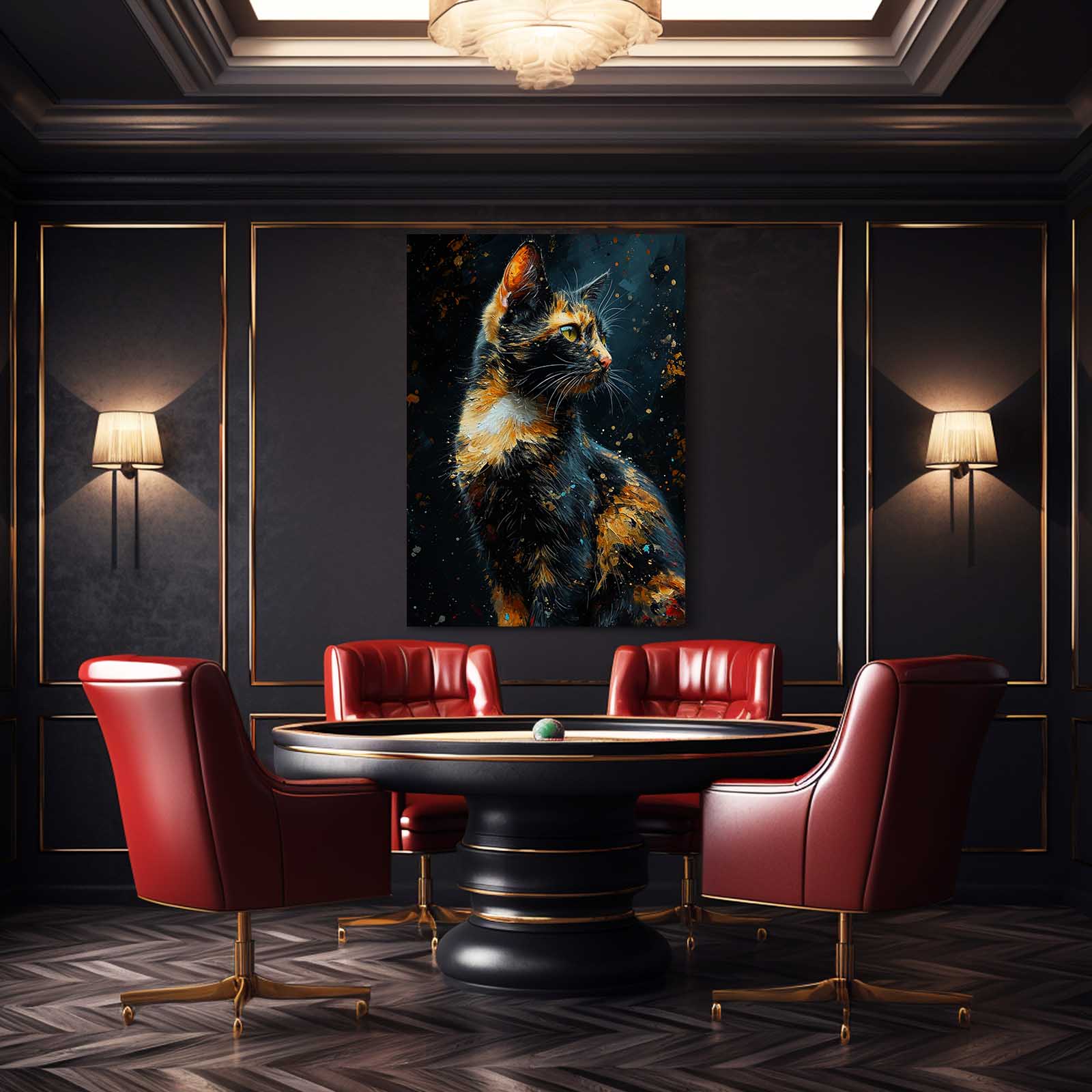 Calico Cat Wall Art
