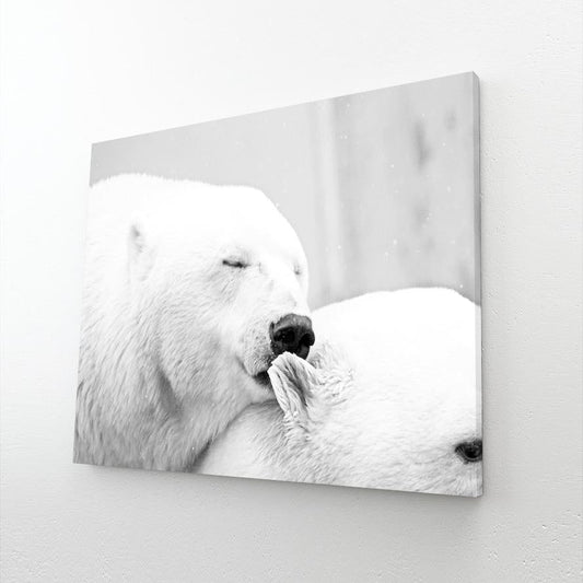 Black And White Bear Art