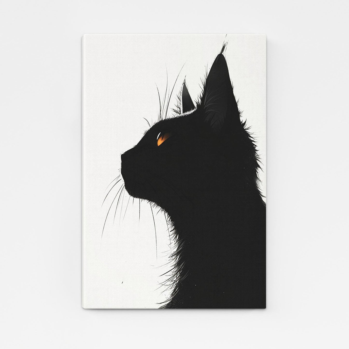 Black Cat Wall Art Decor