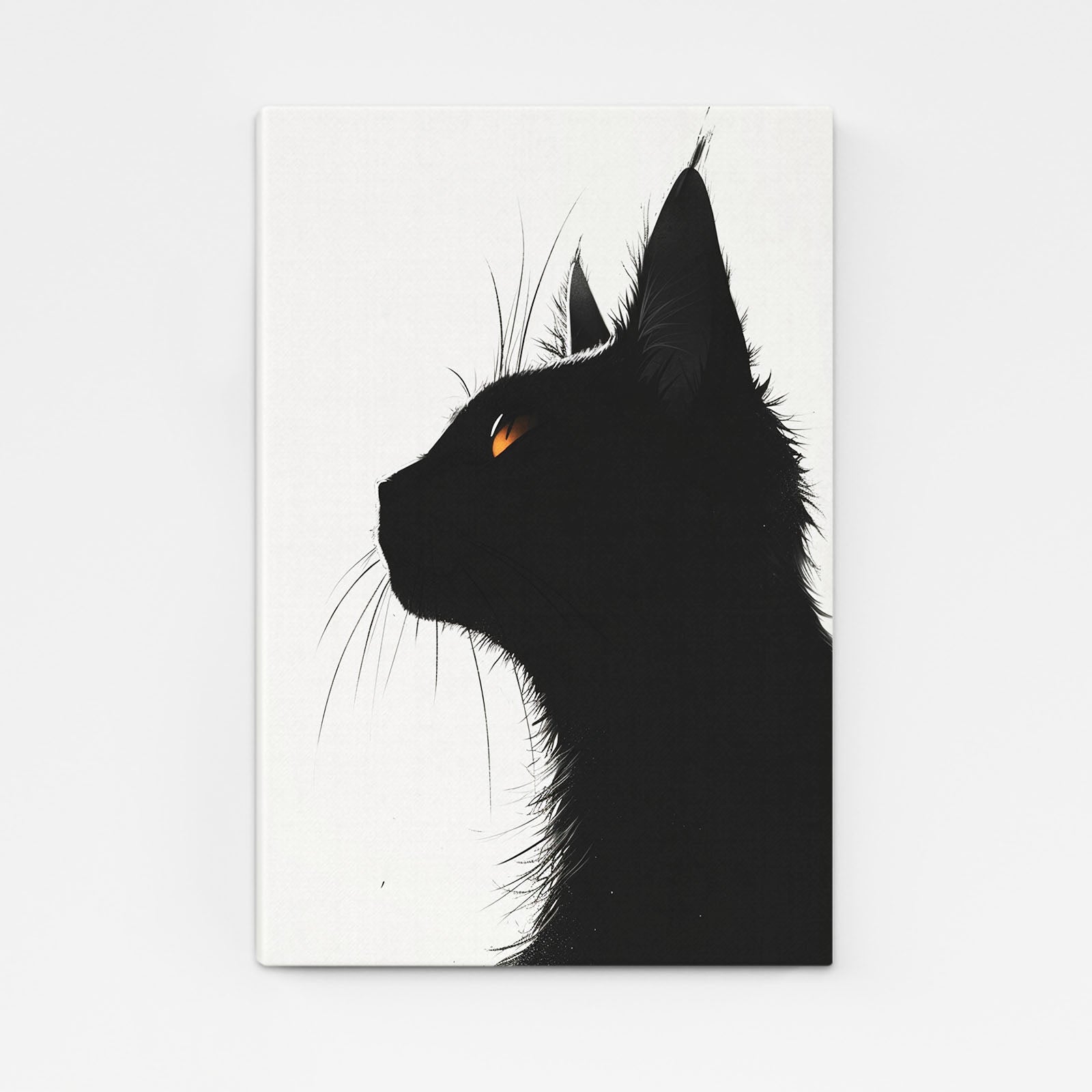 Black Cat Wall Art Decor