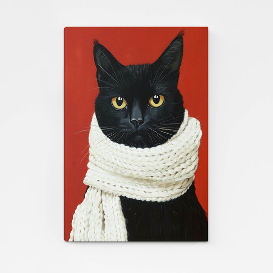 Black Cat Wall Art
