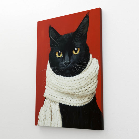 Black Cat Wall Art
