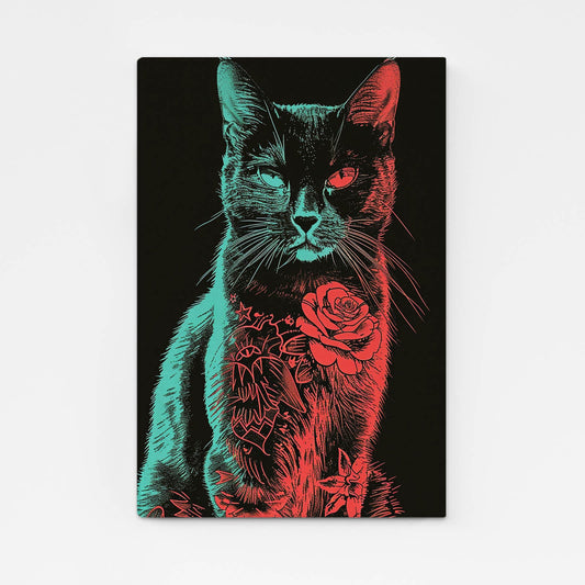 Black Cat Wall Decor