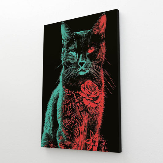 Black Cat Wall Decor