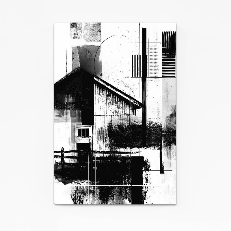 Black Ink Farmhouse Farmhouse Canvas Art – black ink farmhouse farmhouse canvas print
