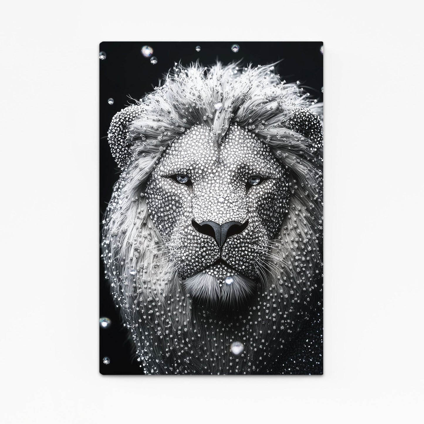 Black Lion Canvas
