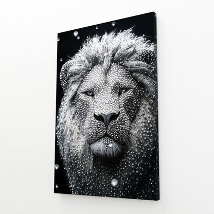 Black Lion Canvas