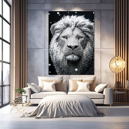 Black Lion Canvas