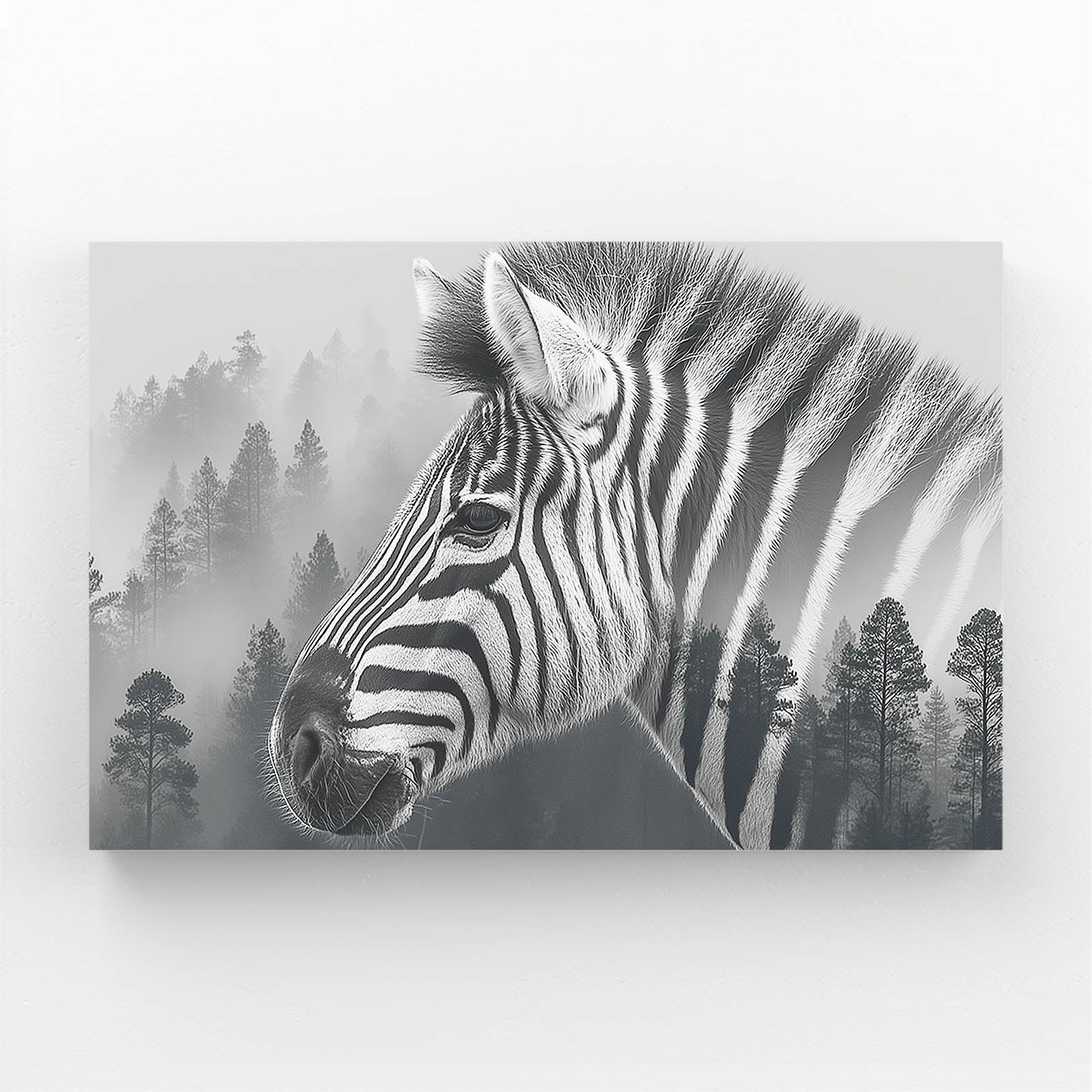 Black White Zebra Canvas – black white canvas print