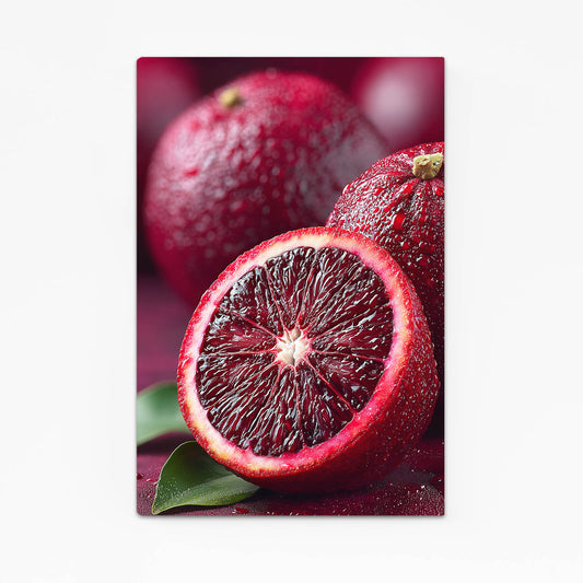 Blood Orange Macro Fruit Prints – blood orange macro fruit canvas print
