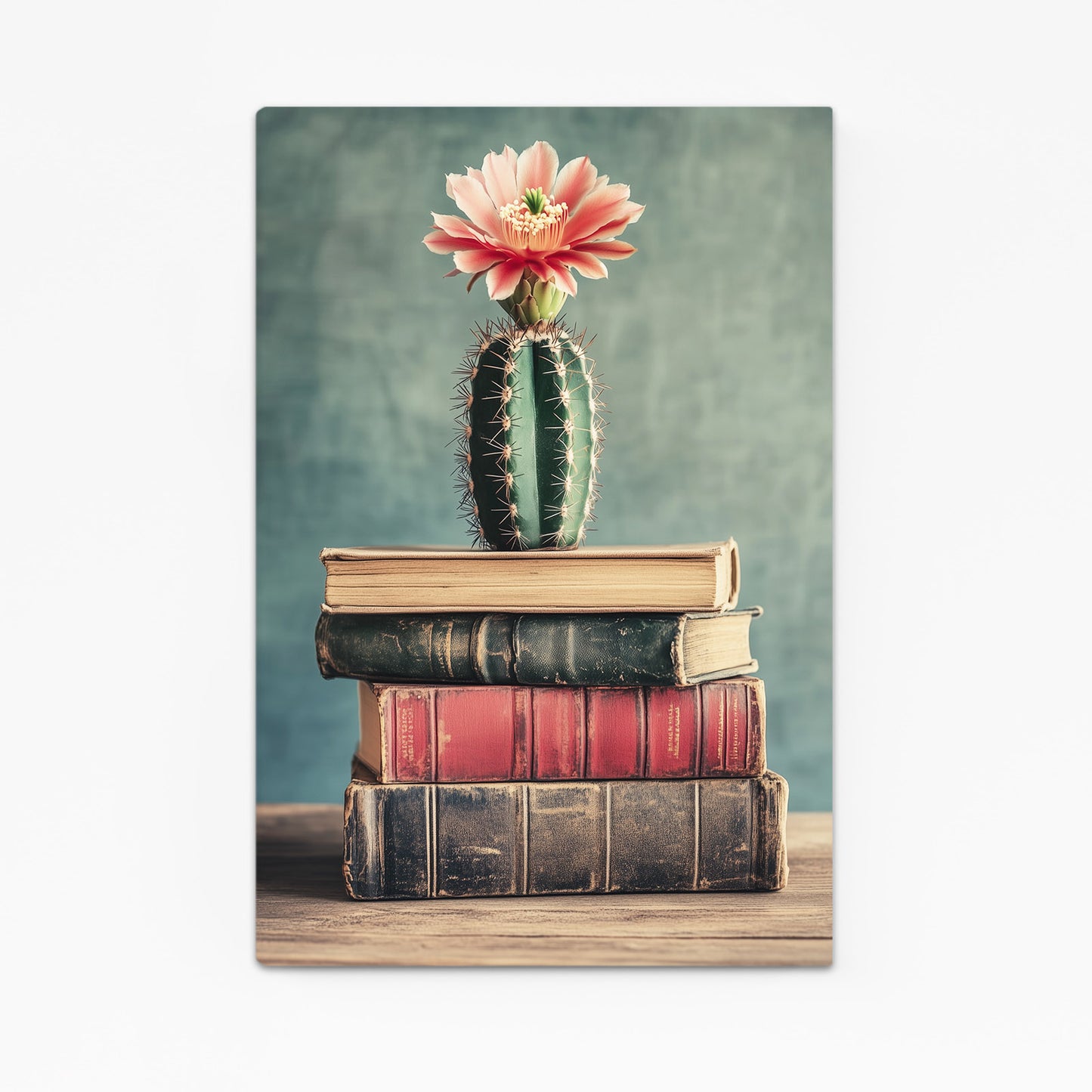Bloom On Books Cactus Canvas Art – bloom on books cactus canvas print