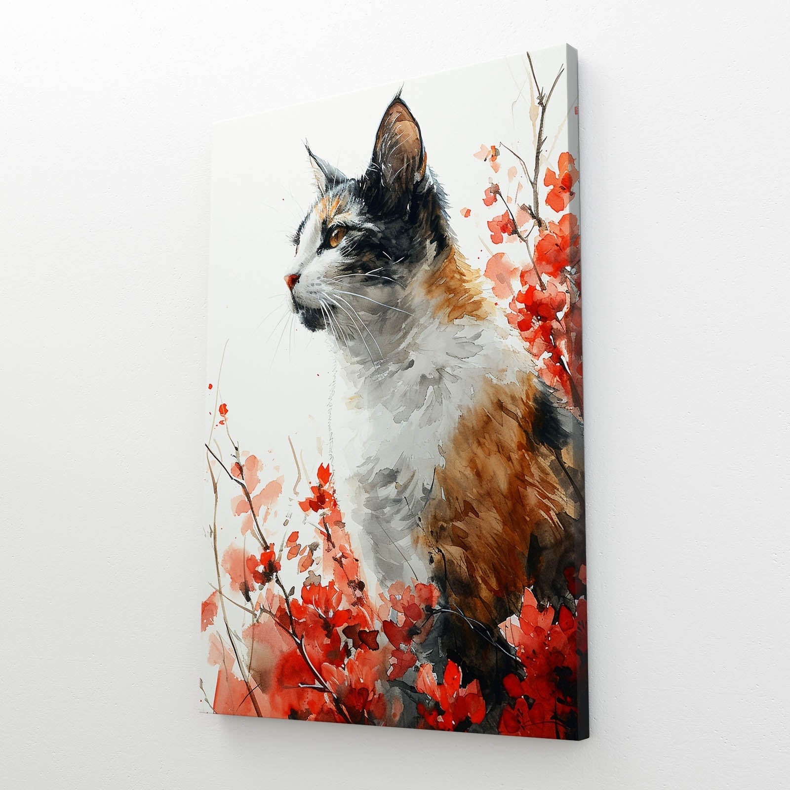 Blossom Muse Cat Wall Art