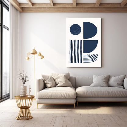 Blue Boho Wall Artwork