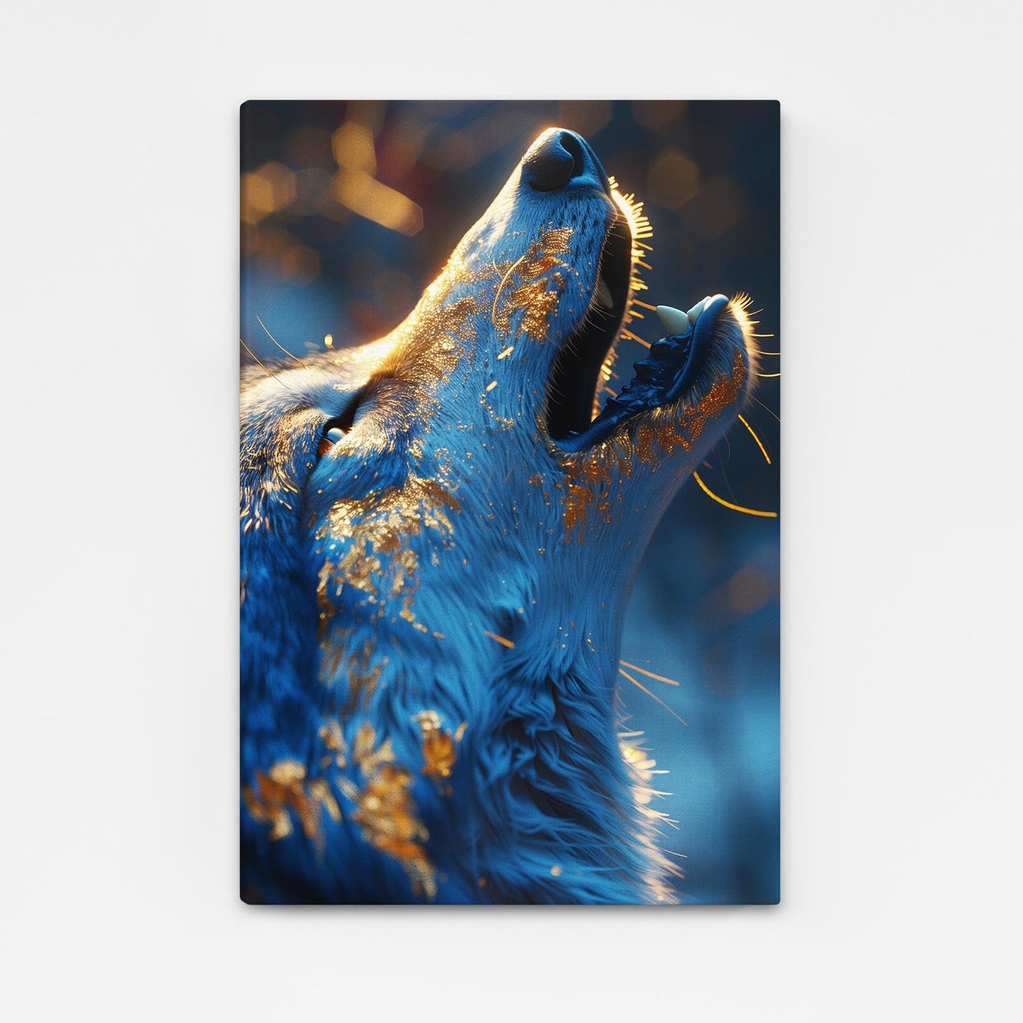 Blue Wolf Art