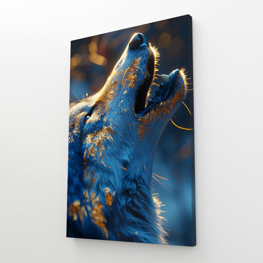Blue Wolf Art