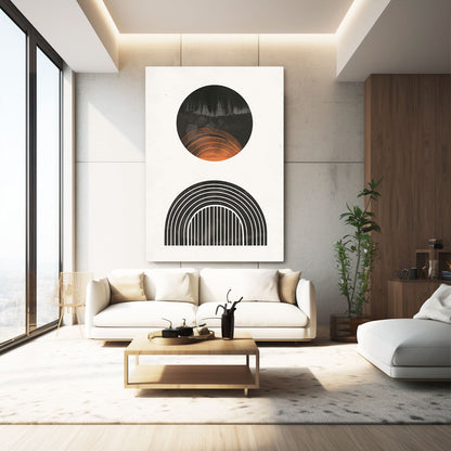 Boho Abstract Arch Art