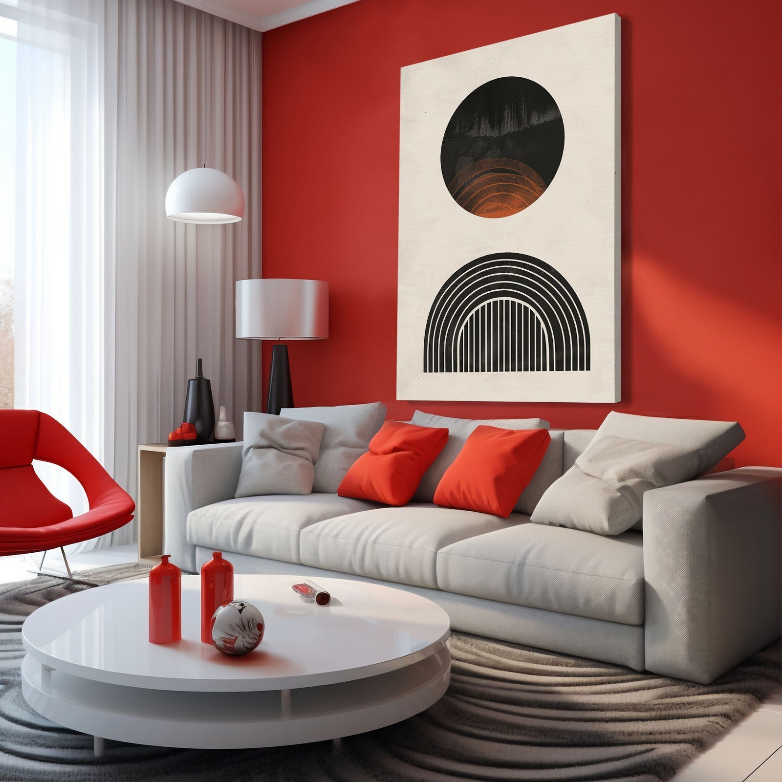 Boho Abstract Arch Art