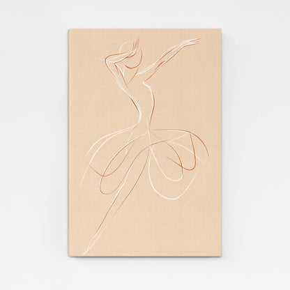 Boho Abstract Dance Print