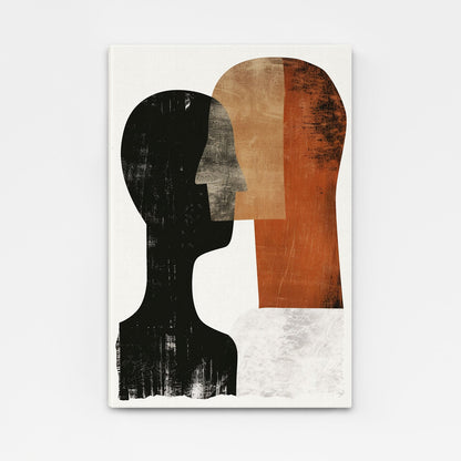 Boho Abstract Faces Decor