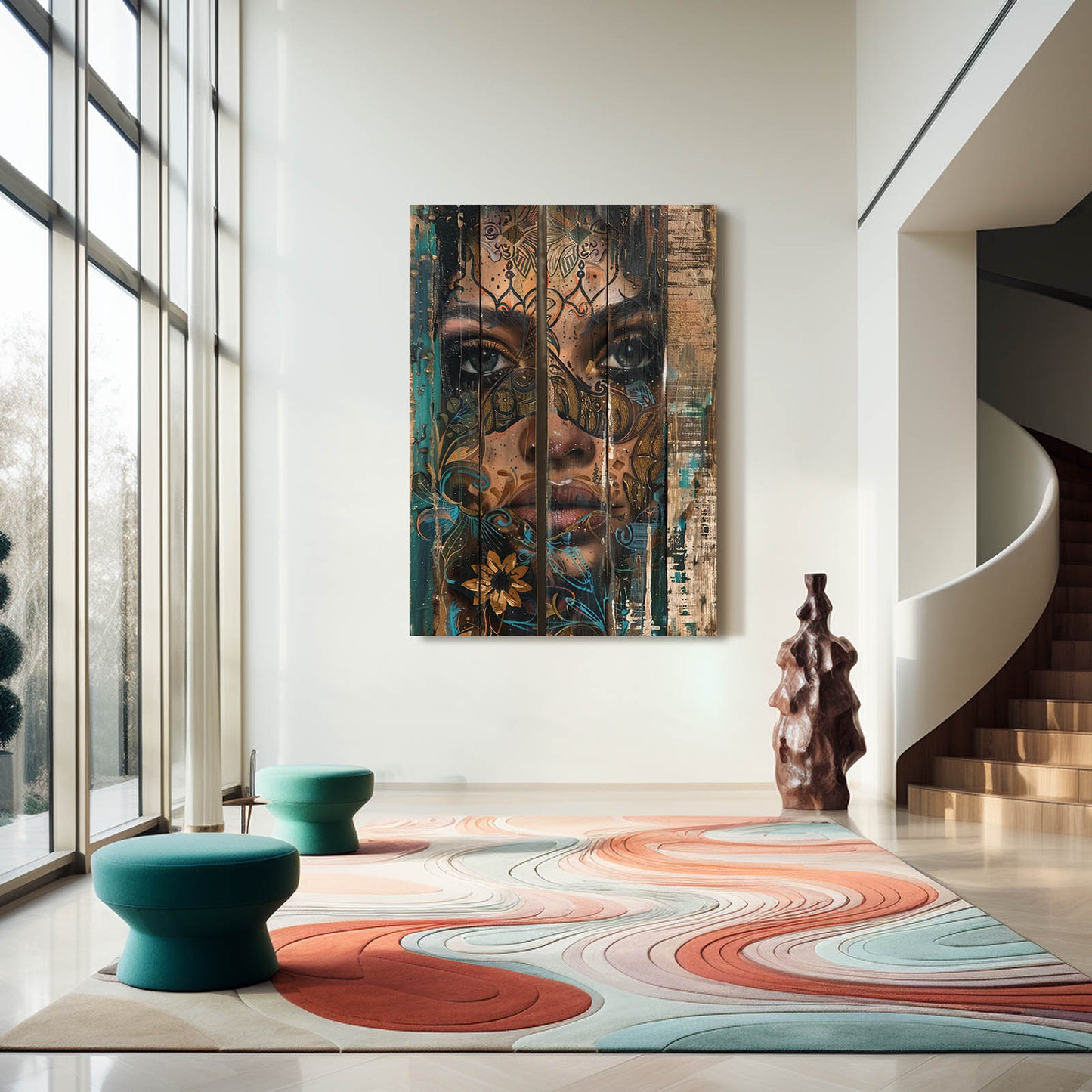 Boho Art With Mandala