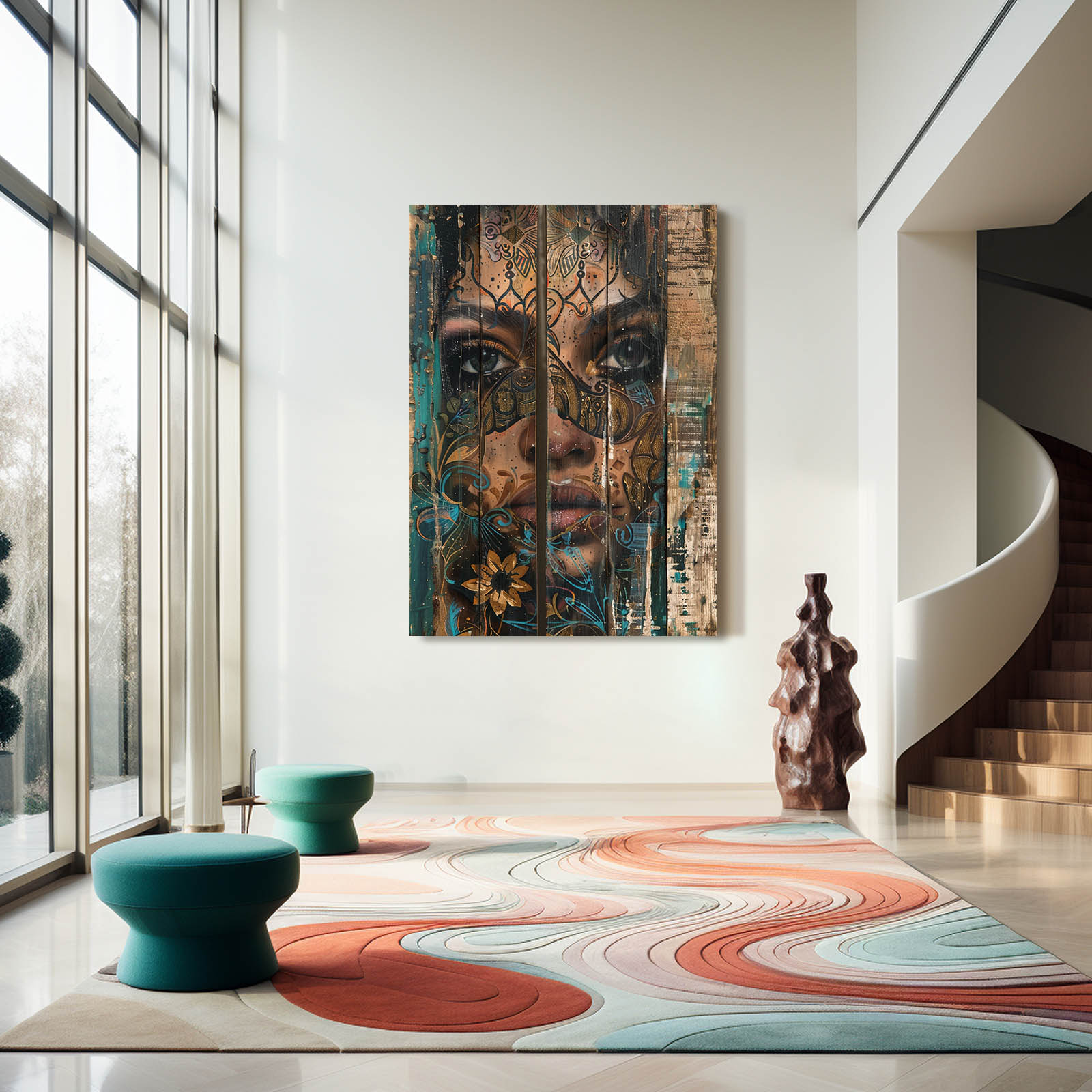 Boho Art With Mandala