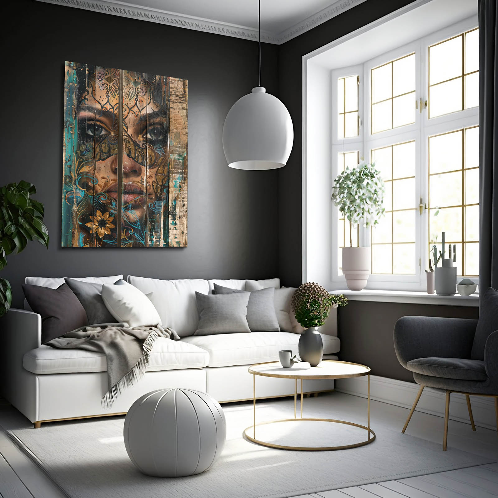 Boho Art With Mandala