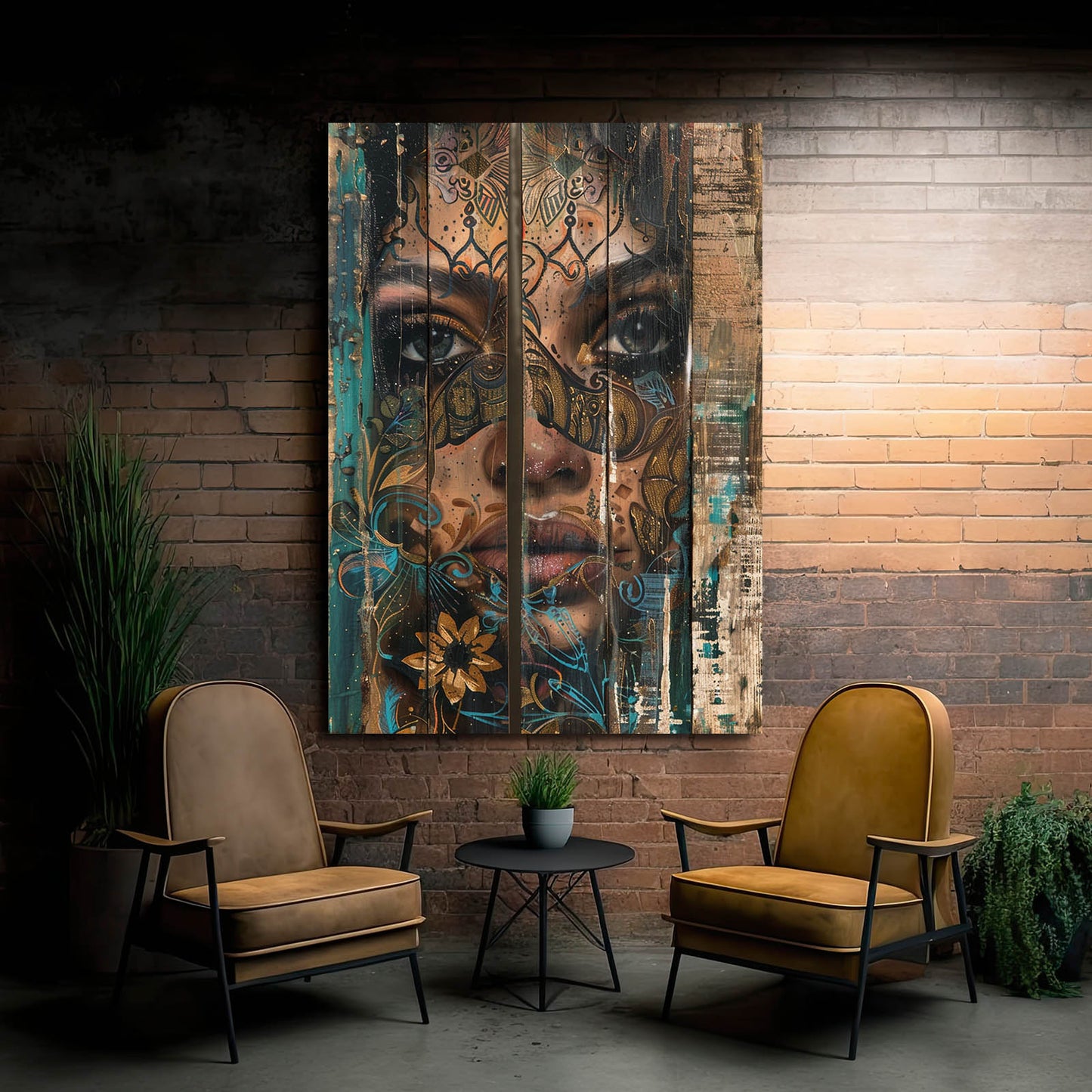 Boho Art With Mandala