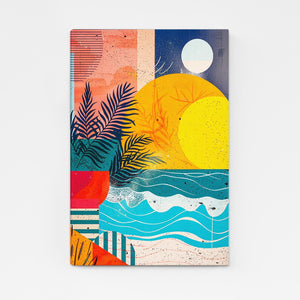 Boho Beach Wall Artwork