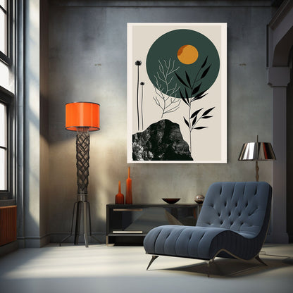 Boho Botanical Sun Print