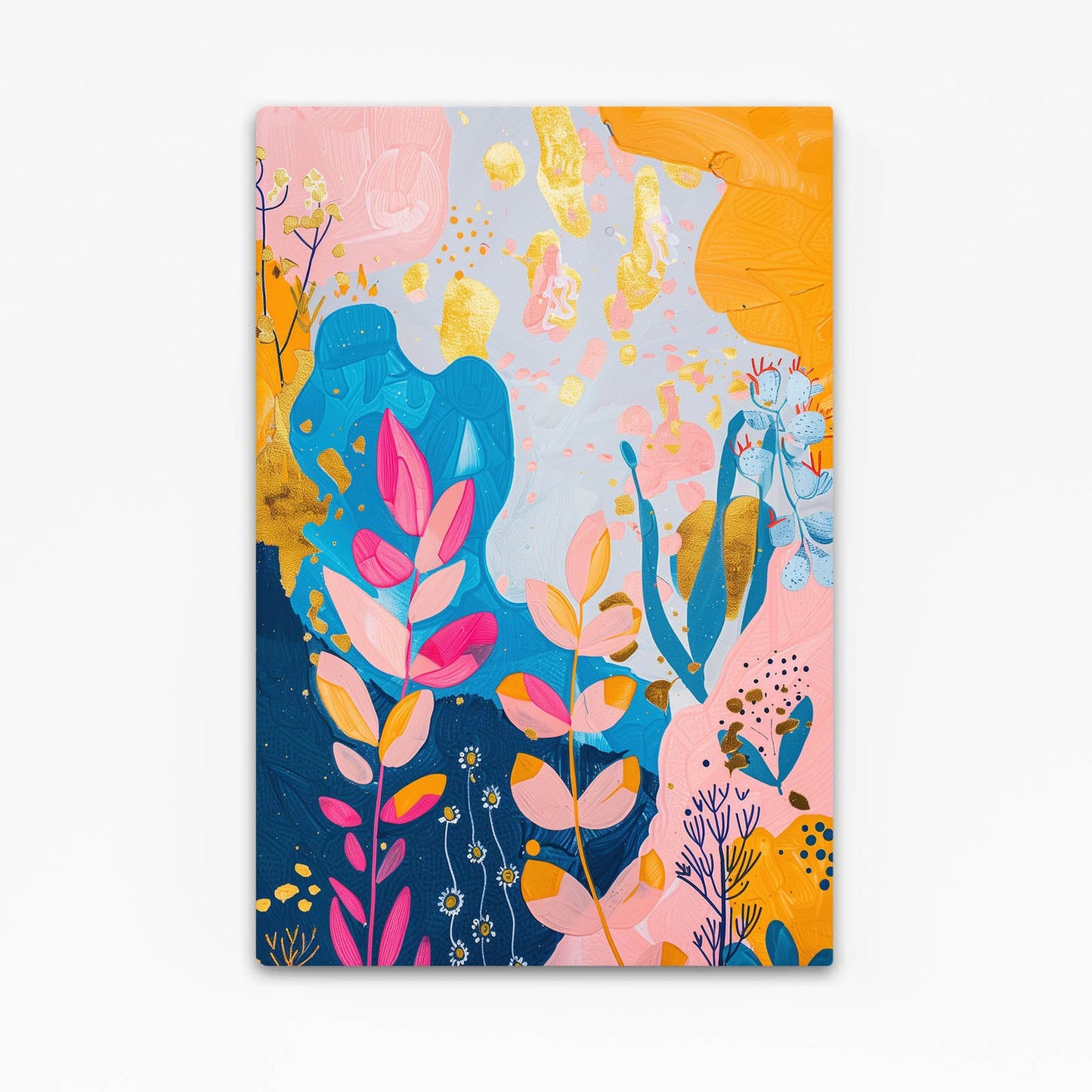 Boho Bright Floral Art