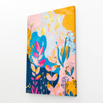 Boho Bright Floral Art