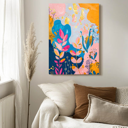 Boho Bright Floral Art