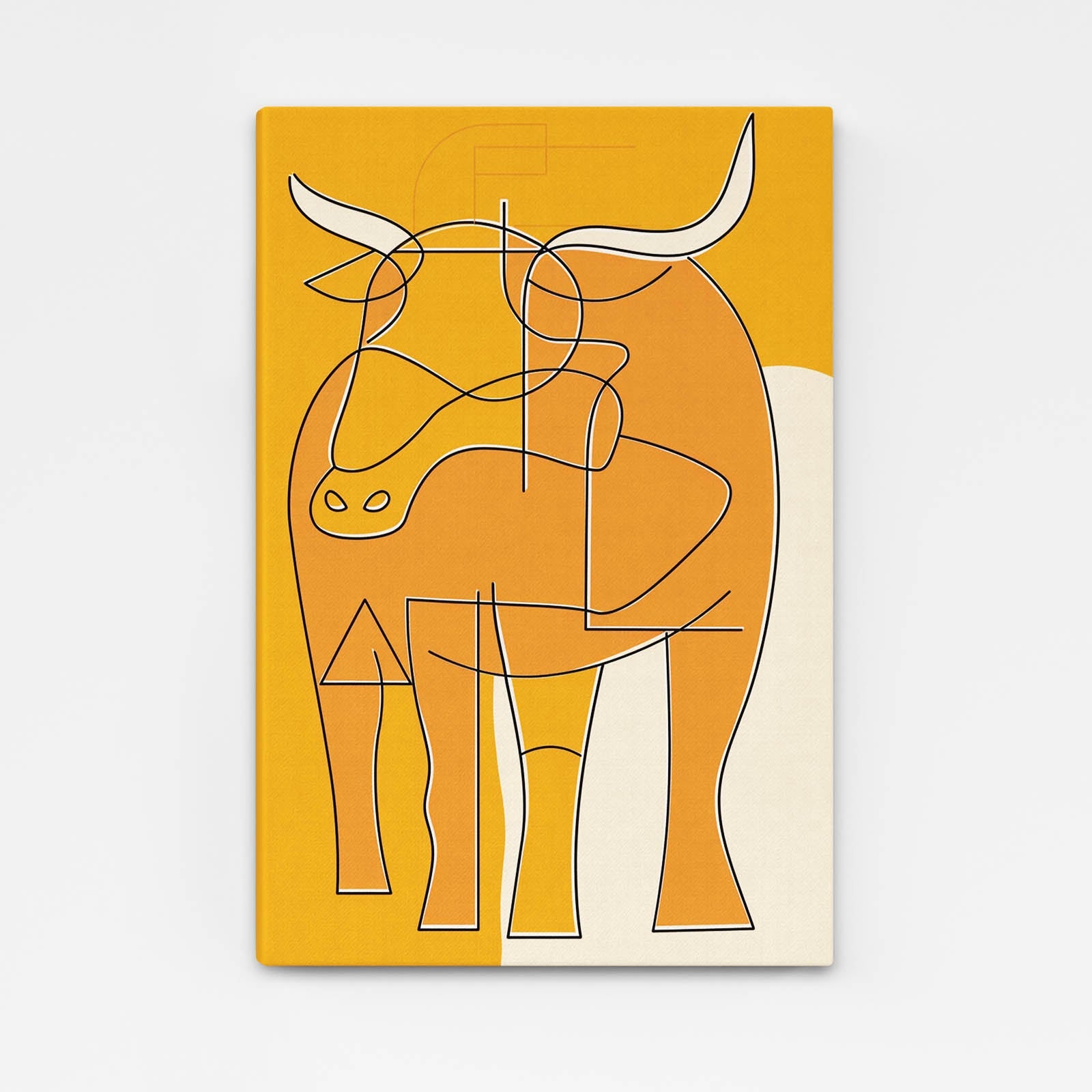 Boho Bull Wall Art