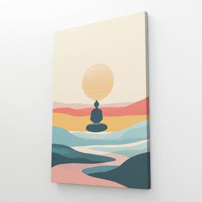 Boho Calm Yoga Print