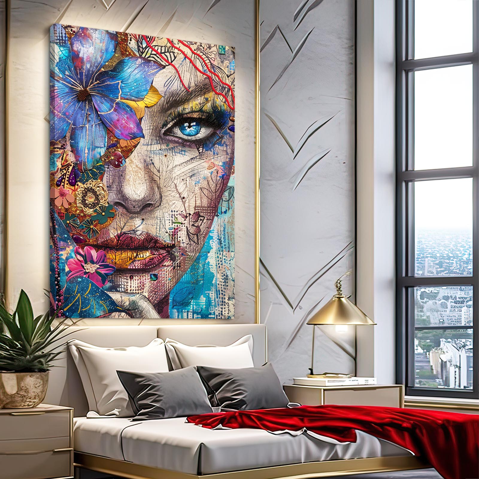 Boho Collage Wall Art