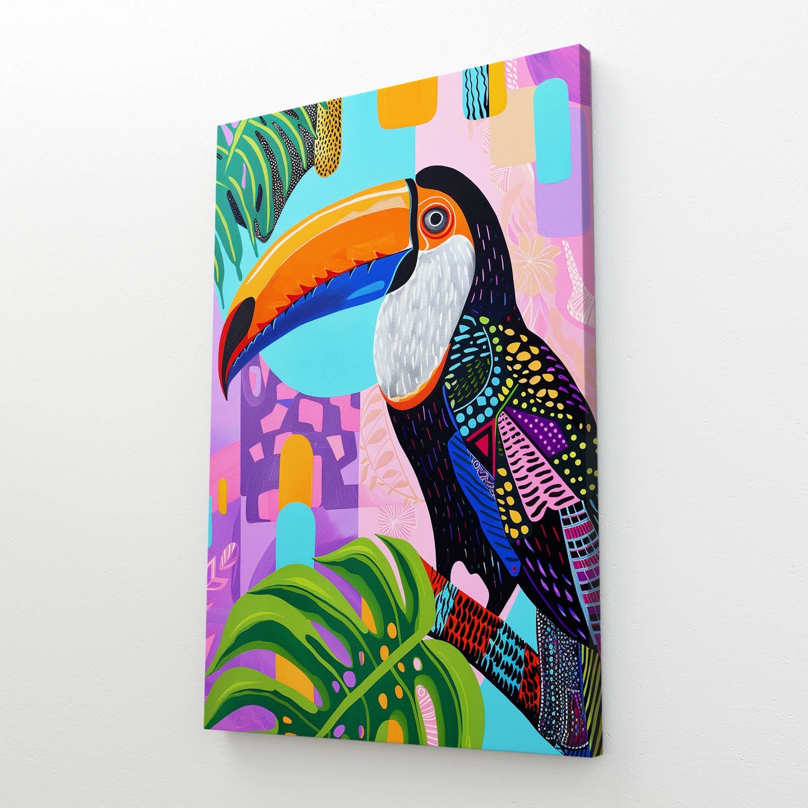 Boho Colorful Bird Wall Decor