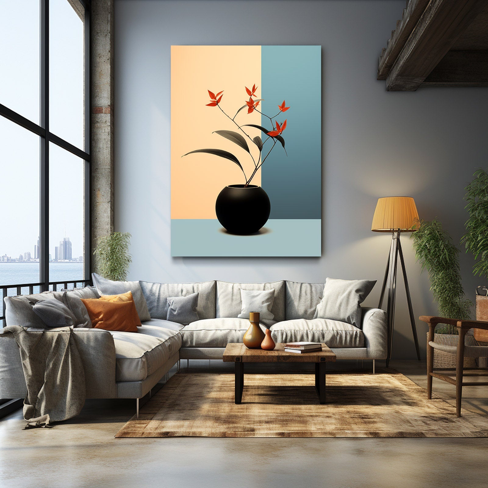 Boho Contemporary Plant Decor