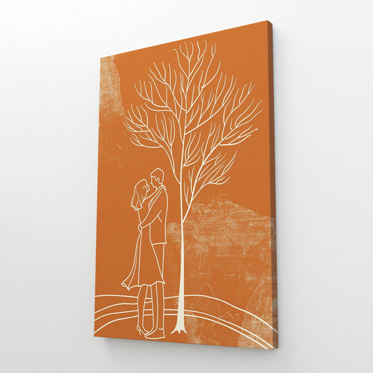 Boho Couple Love Art