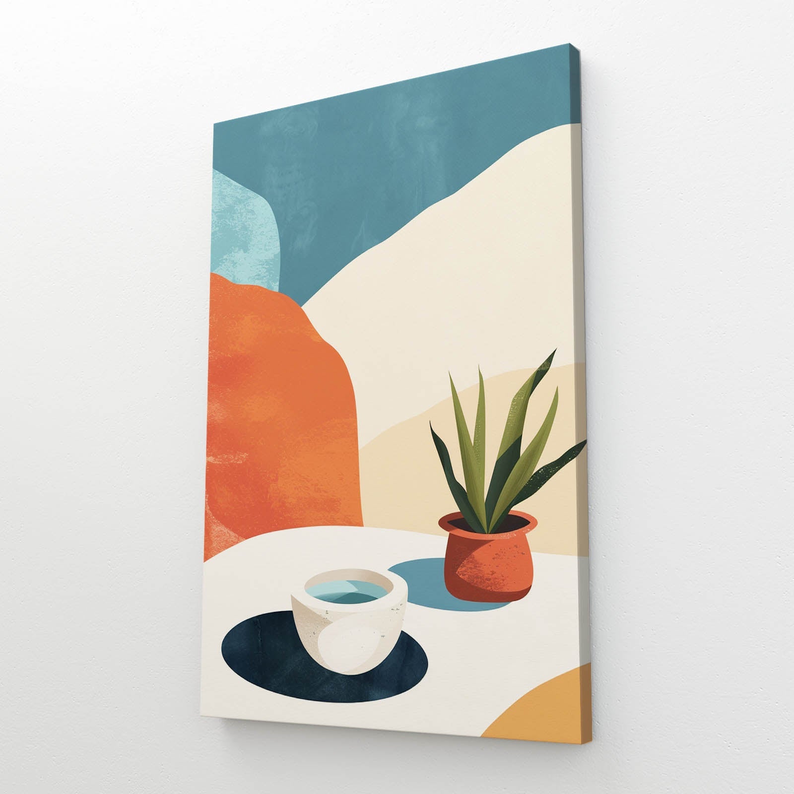 Boho Cozy Abstract Art