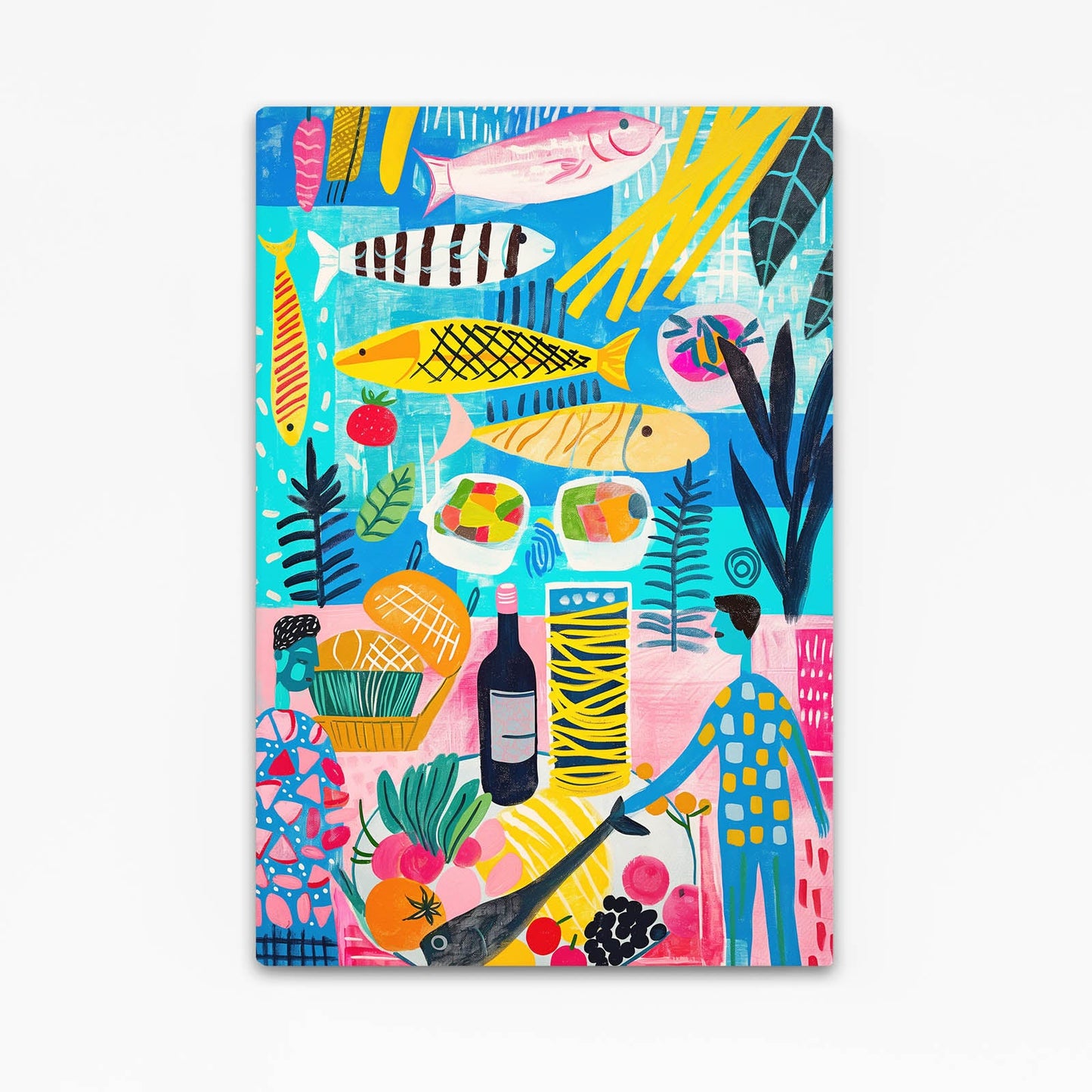 Boho Fish Market Decor
