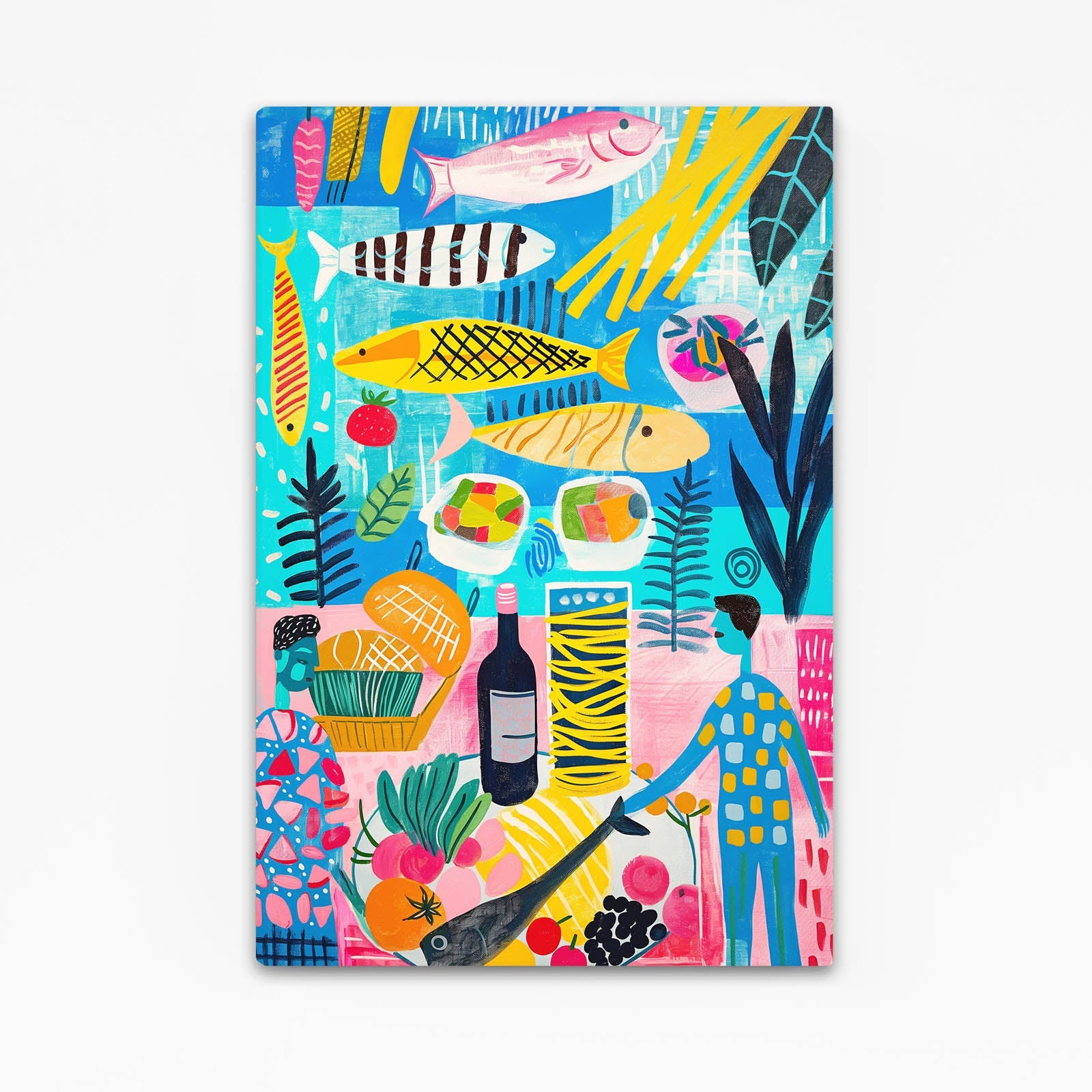 Boho Fish Market Decor